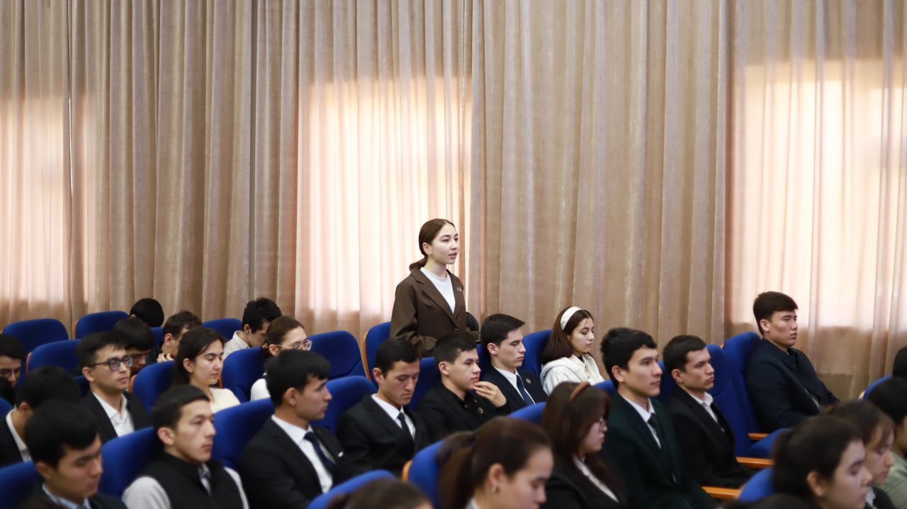 An Open Dialogue with Students Was Held