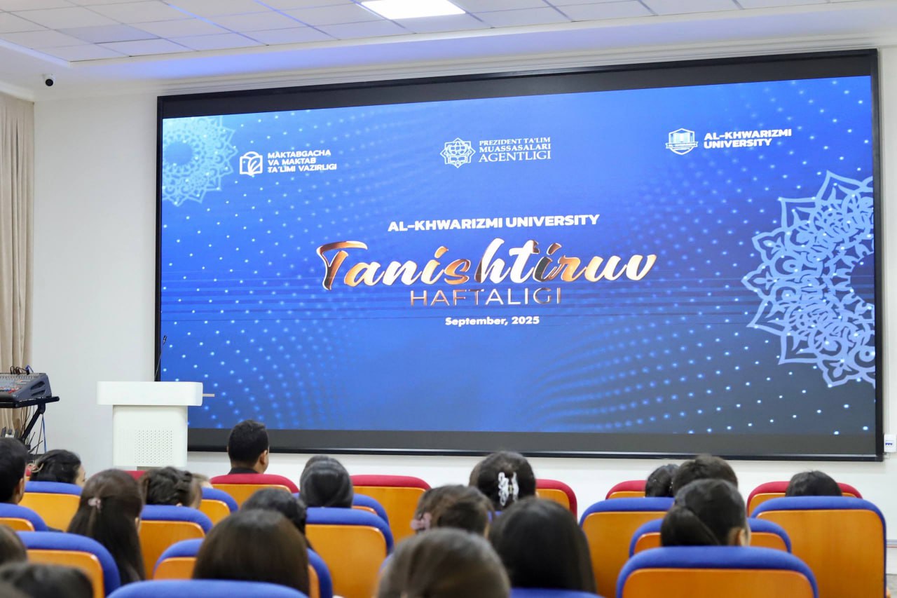 Tanishtiruv haftaligidan fotoreportaj.