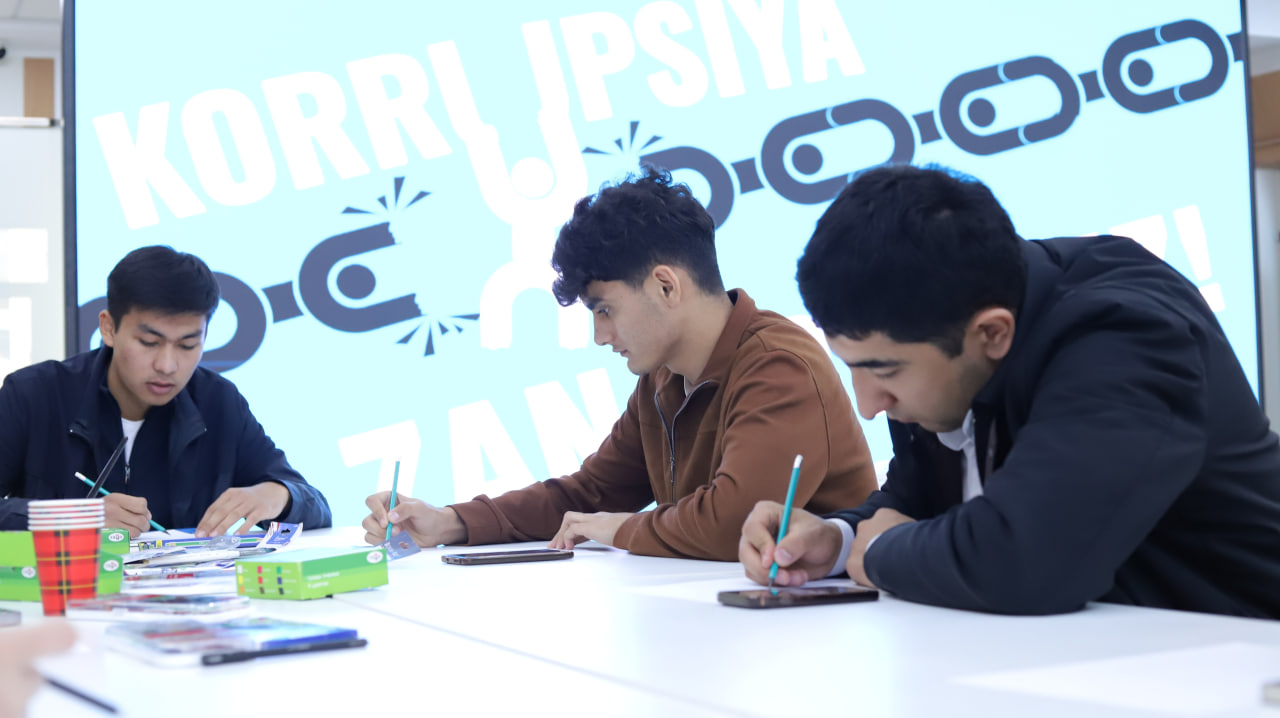 Yoshlar korrupsiyaga yo‘q deydi!